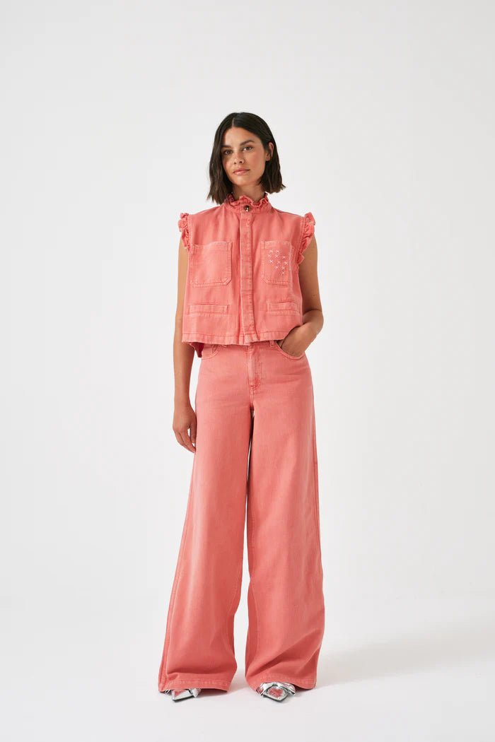 Seventy + Mochi - Dear Bay Jean in Mineral Red