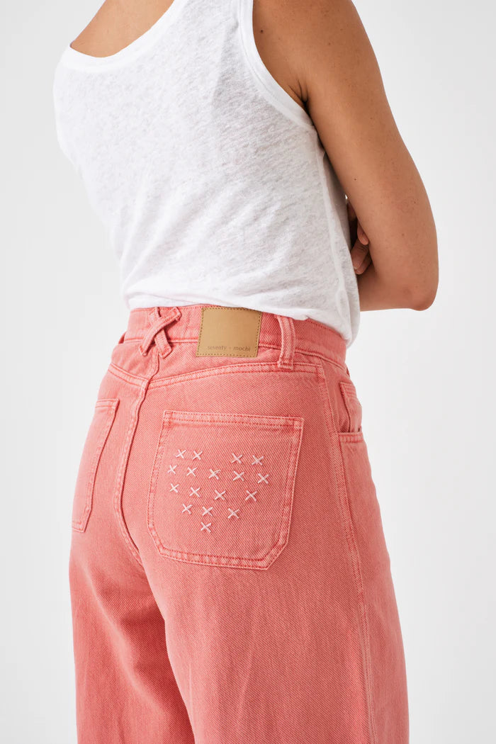 Seventy + Mochi - Dear Bay Jean in Mineral Red