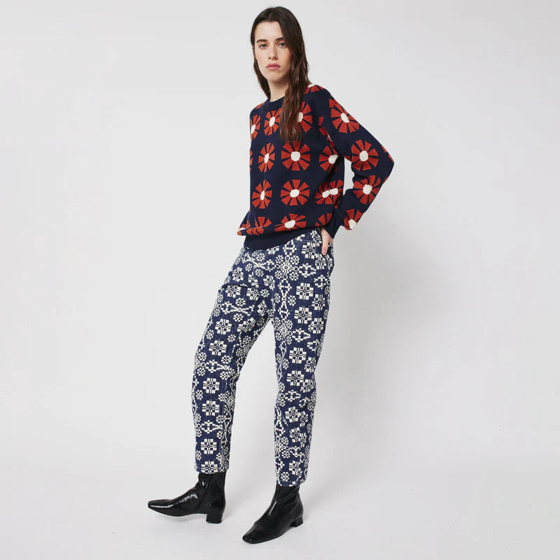 Bobo Chose - Kaleidoscope pattern high waist jeans