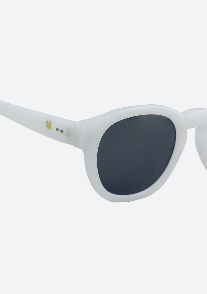 GAFAS DE SOL (POLARIZADAS) - ATLAS LOW WHITE SUNGLASSES
