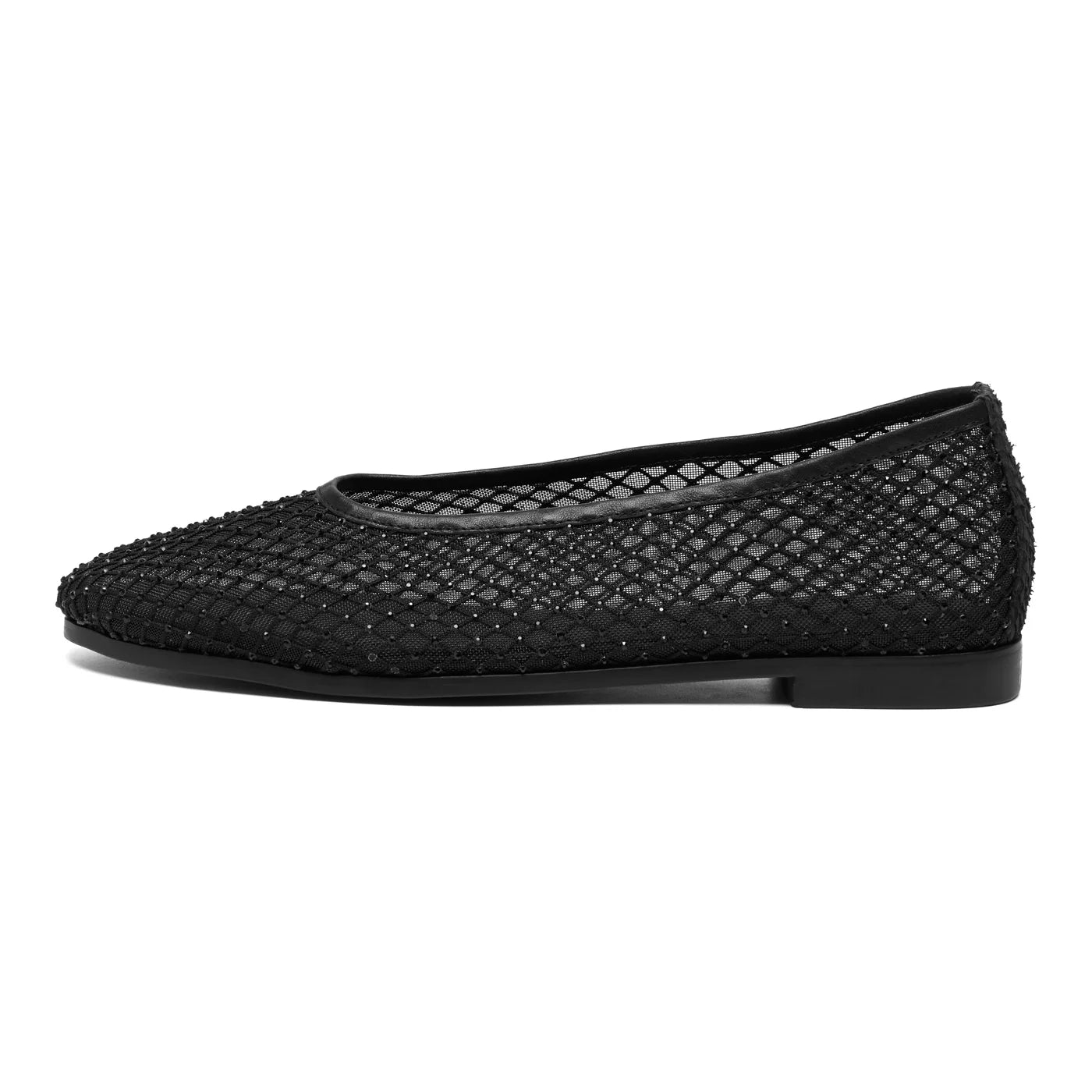 Woden - Adeline Fishnet - Black