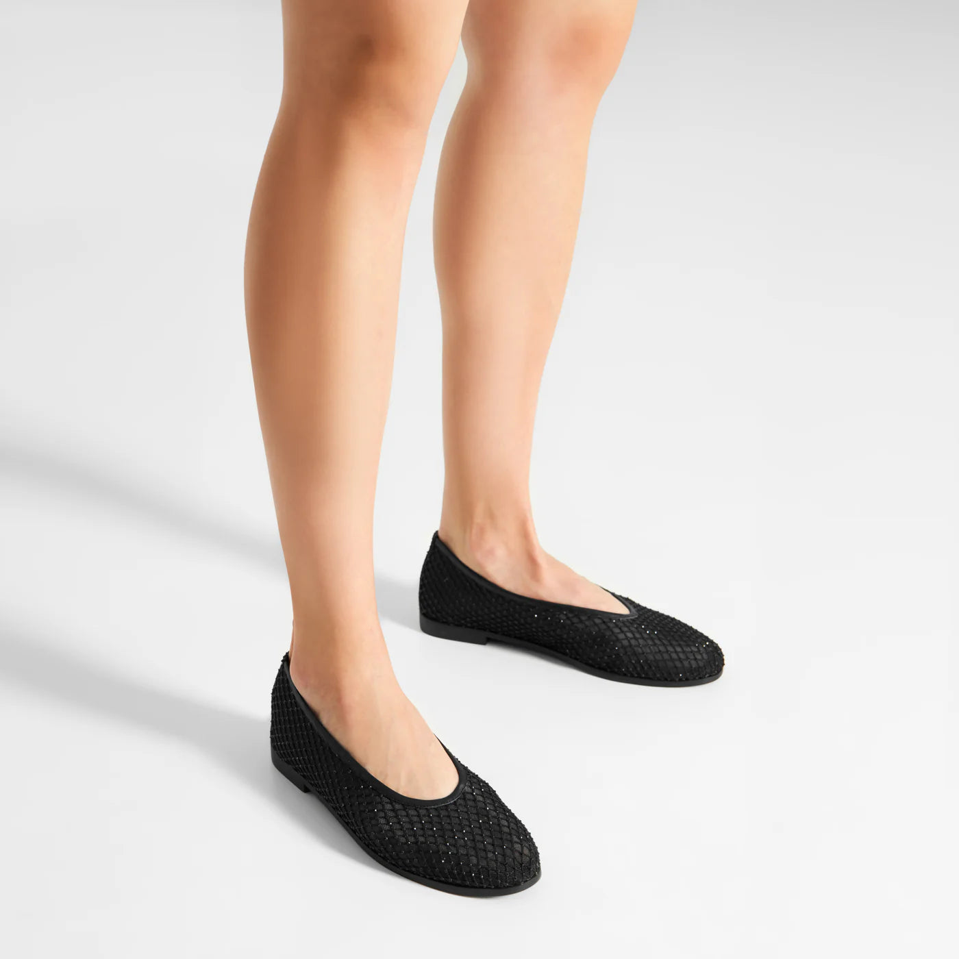 Woden - Adeline Fishnet - Black