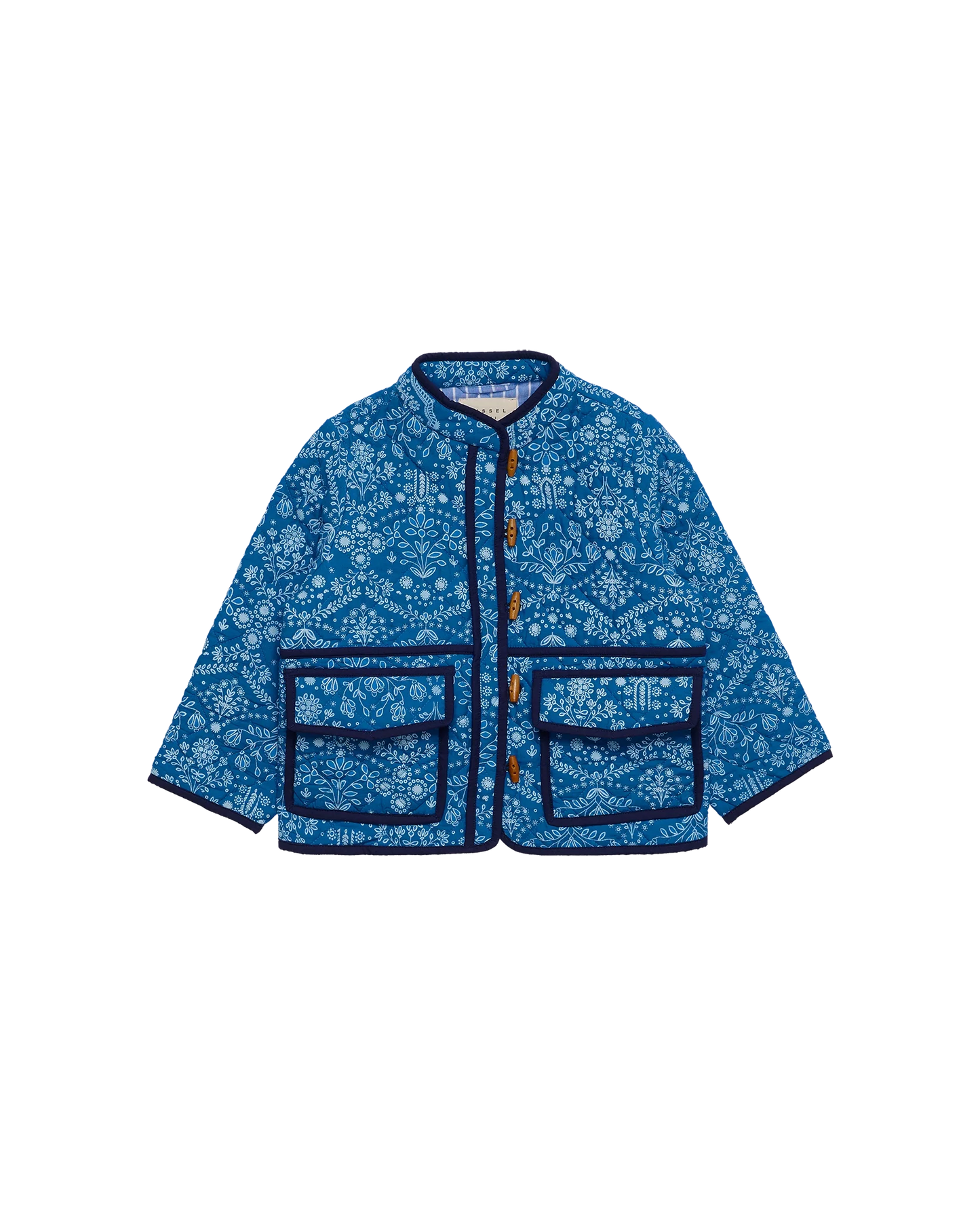 Sissel Edelbo - Adriane Mini Jacket Blue Flower