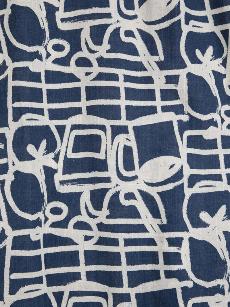 Cookery festival pattern strap dress