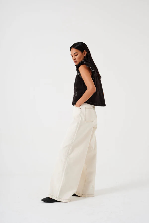 Seventy + Mochi - Bay Jean in Ecru