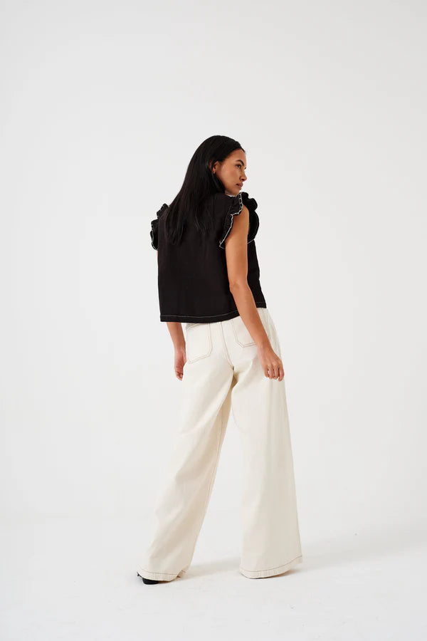 Seventy + Mochi - Bay Jean in Ecru