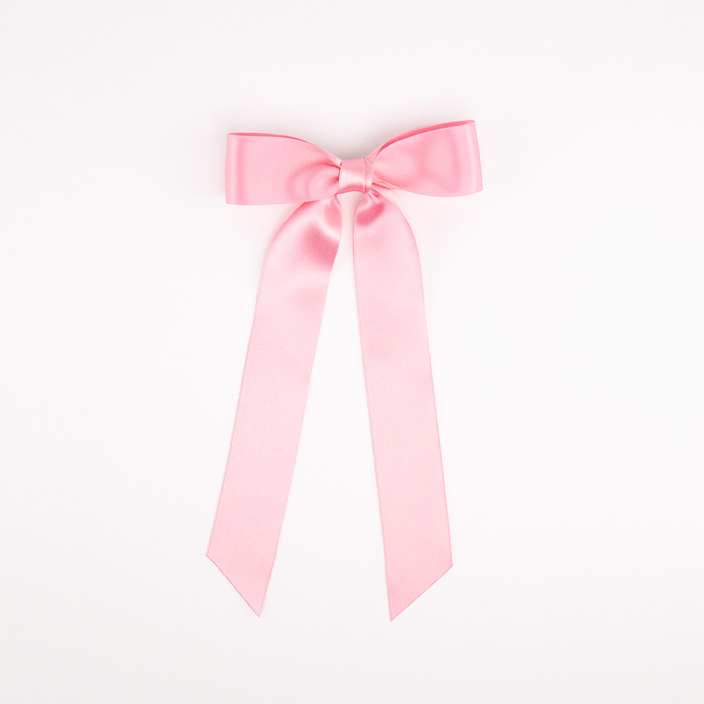 Kate Harris - Powder Pink Silk Ribbon Bow