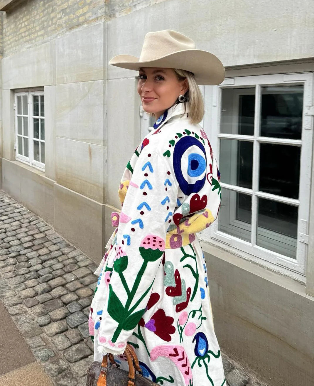 Sissel Edelbo - Rose Coat - White Swan