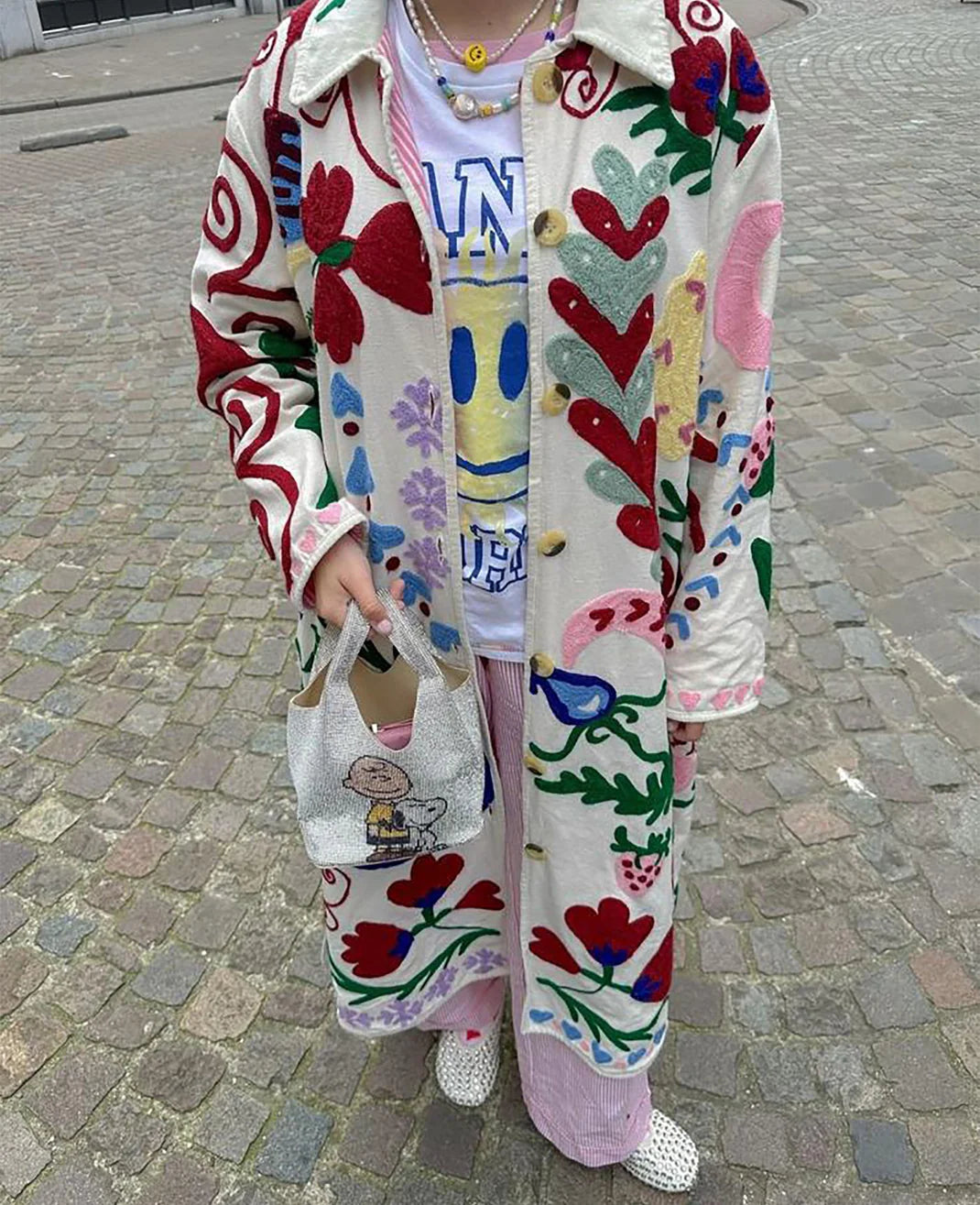 Sissel Edelbo - Rose Coat - White Swan
