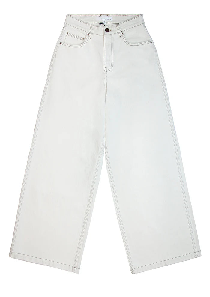 Seventy + Mochi - Bay Jean in Ecru