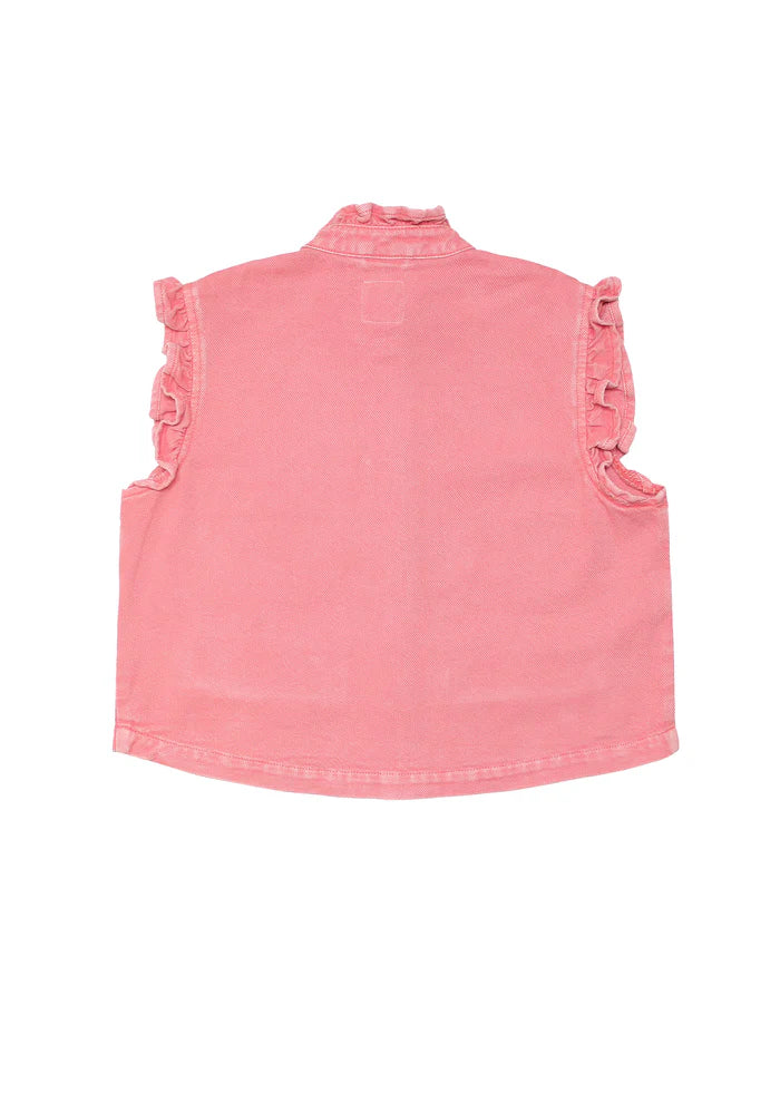 Seventy + Mochi - Dear Pablo Vest in Mineral Red