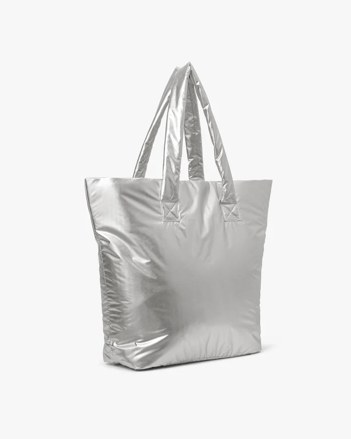 Day Et - Medium Silver Shopper Bag