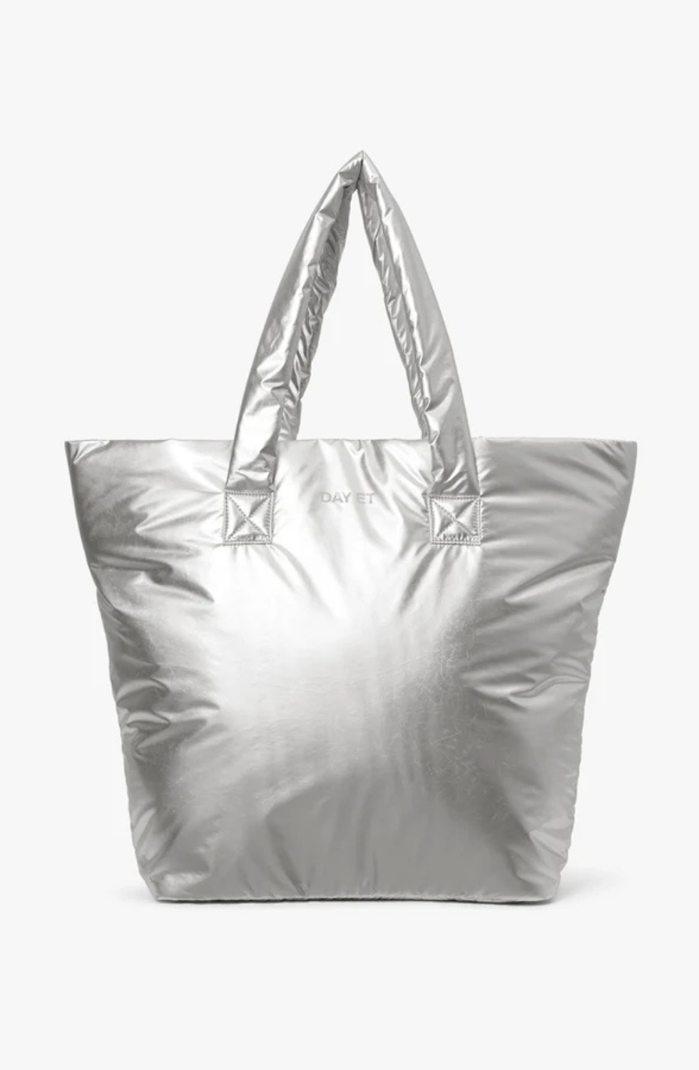 Day Et - Medium Silver Shopper Bag
