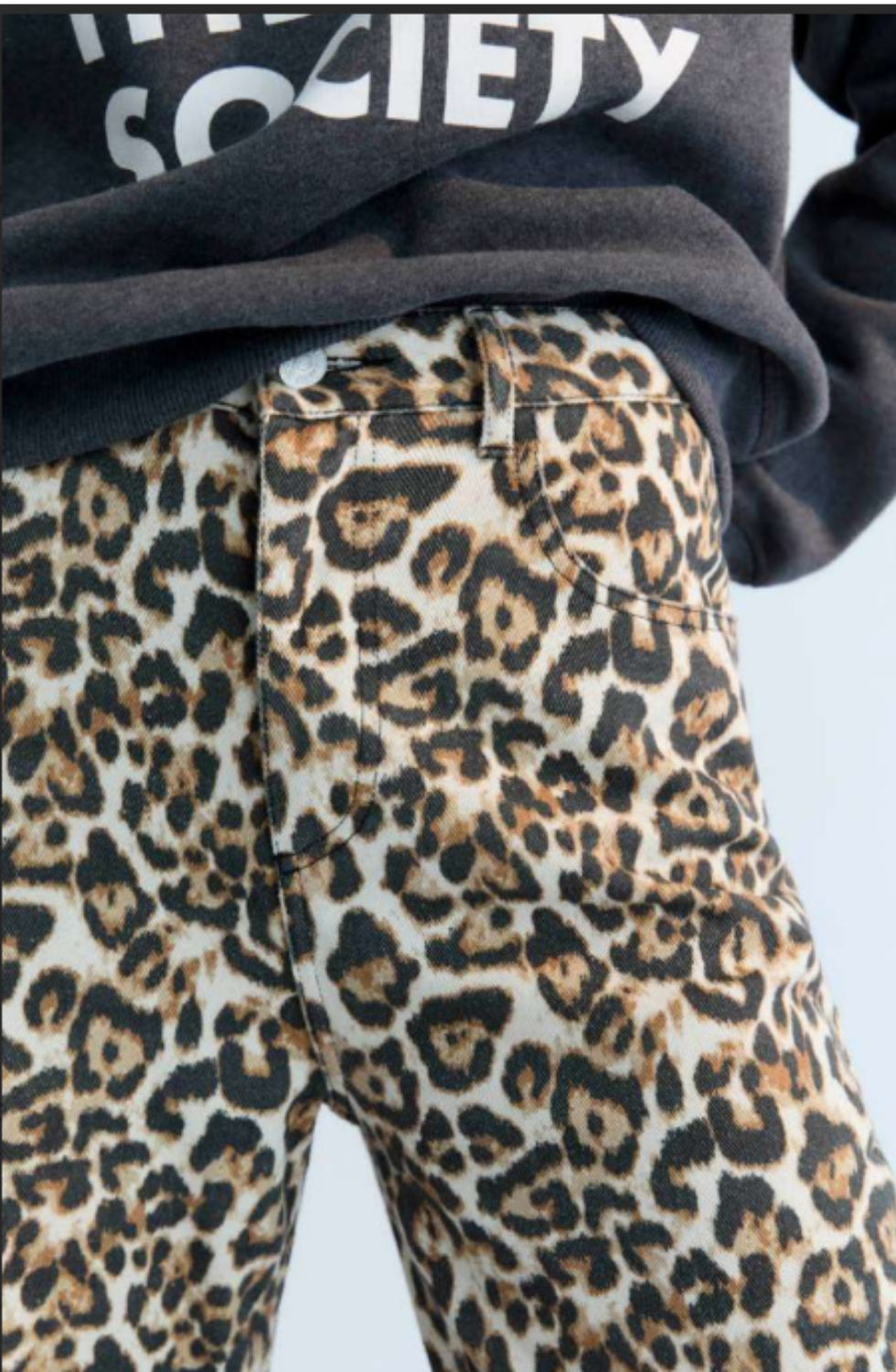 The New Society - Nella pants in animal print