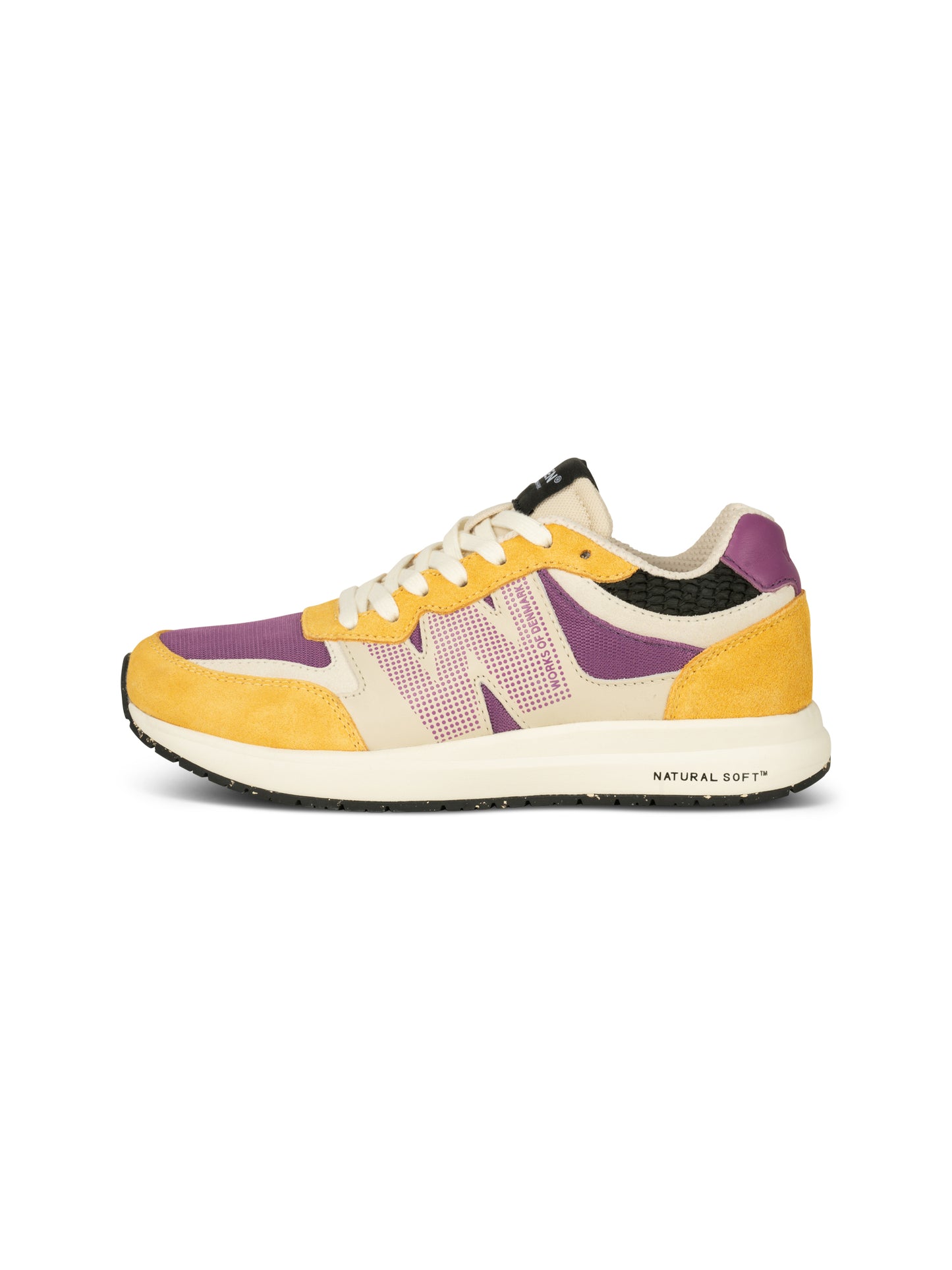 Woden Rigmor Sneaker - Gold/Amythest