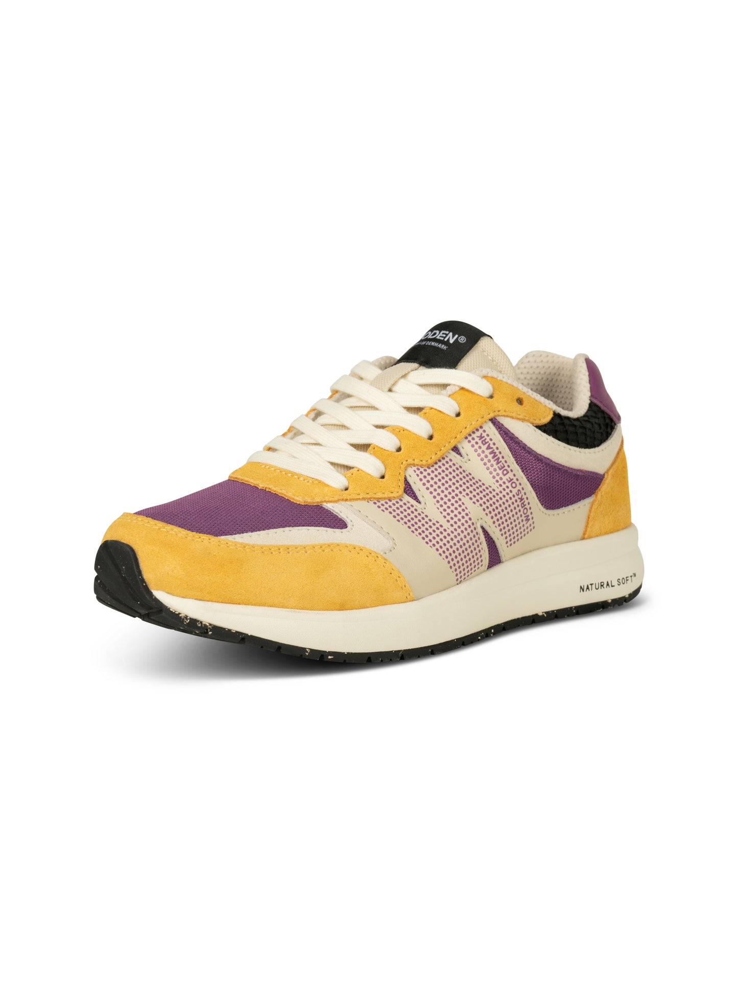 Woden Rigmor Sneaker - Gold/Amythest