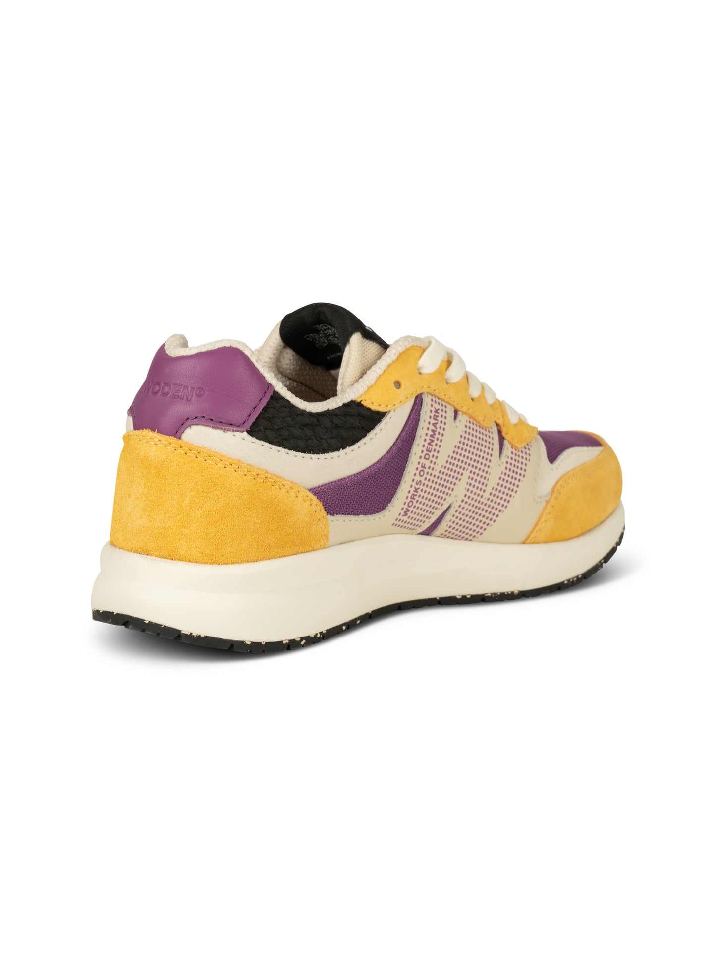 Woden Rigmor Sneaker - Gold/Amythest