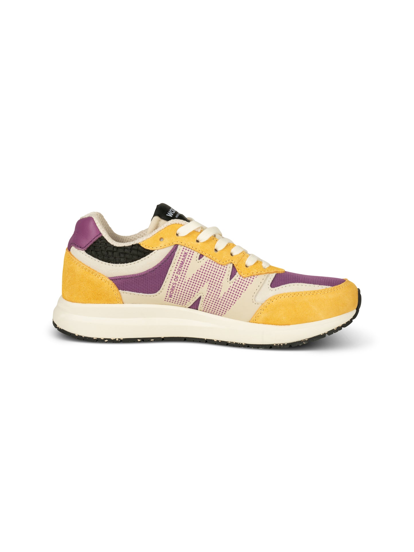 Woden Rigmor Sneaker - Gold/Amythest
