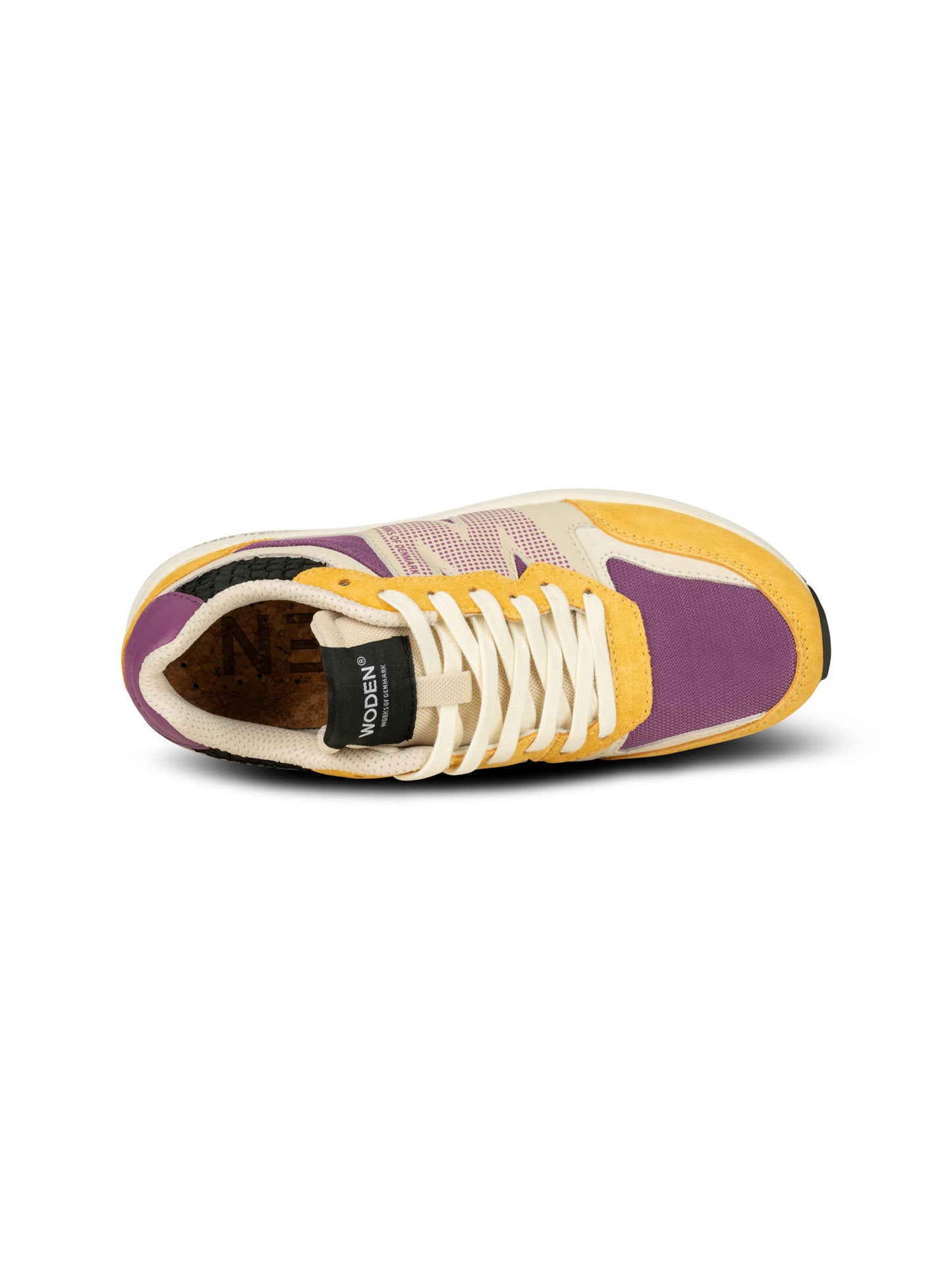 Woden Rigmor Sneaker - Gold/Amythest