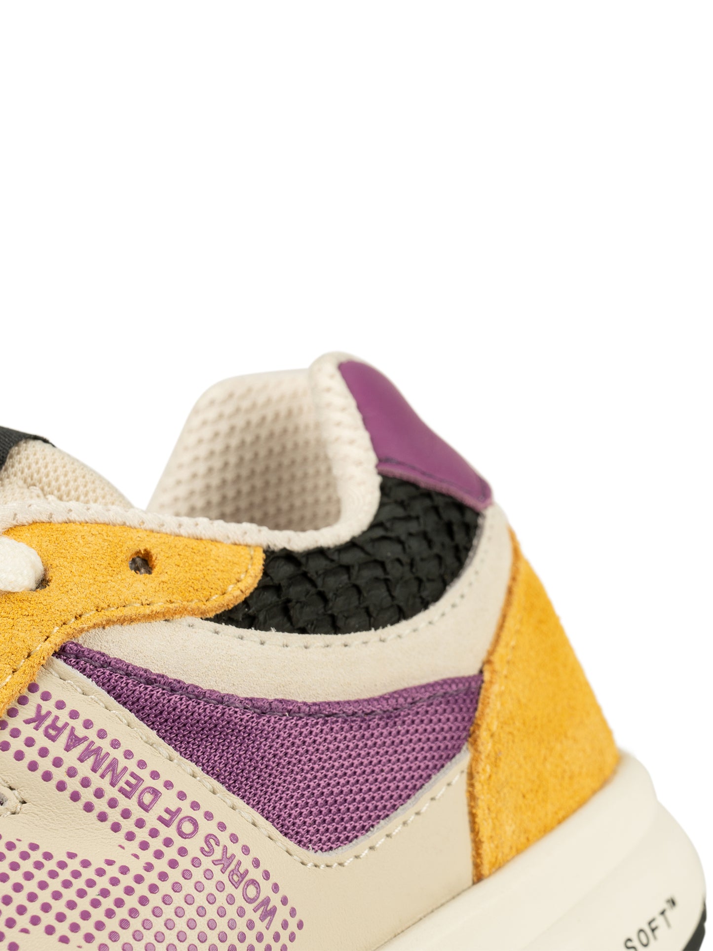 Woden Rigmor Sneaker - Gold/Amythest