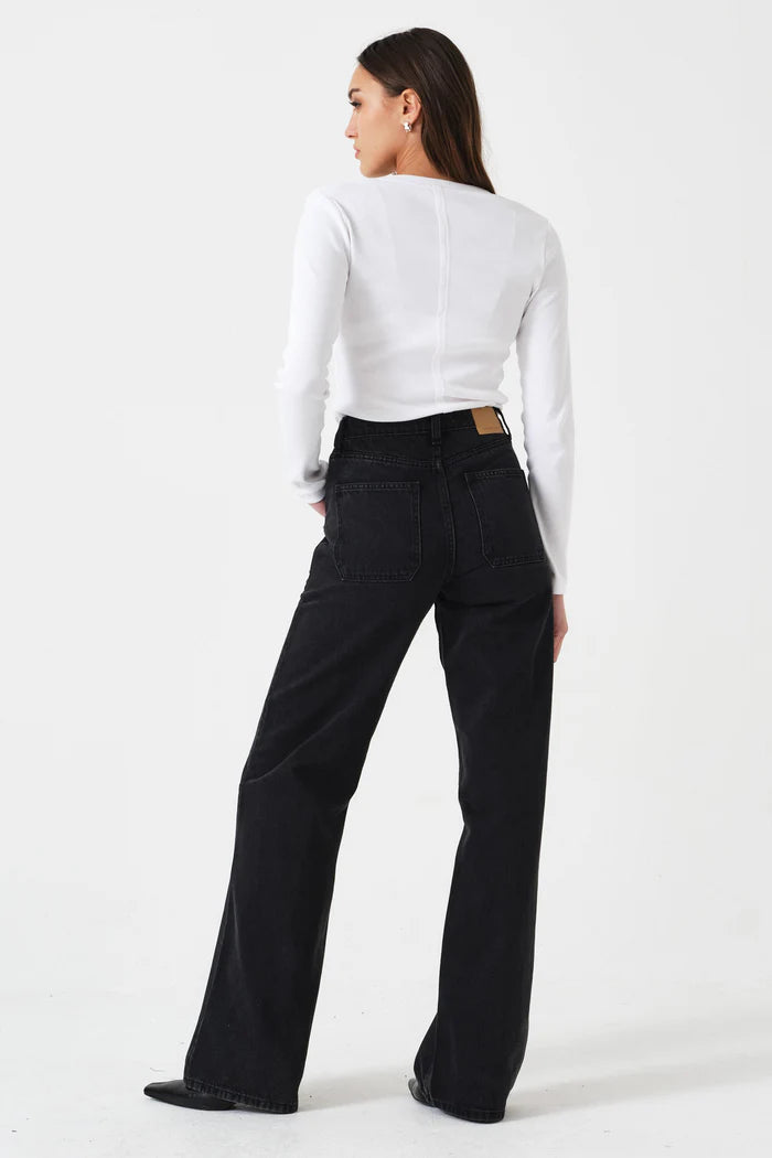Seventy + Mochi - Eden Wide Leg Jean in Fairbanks