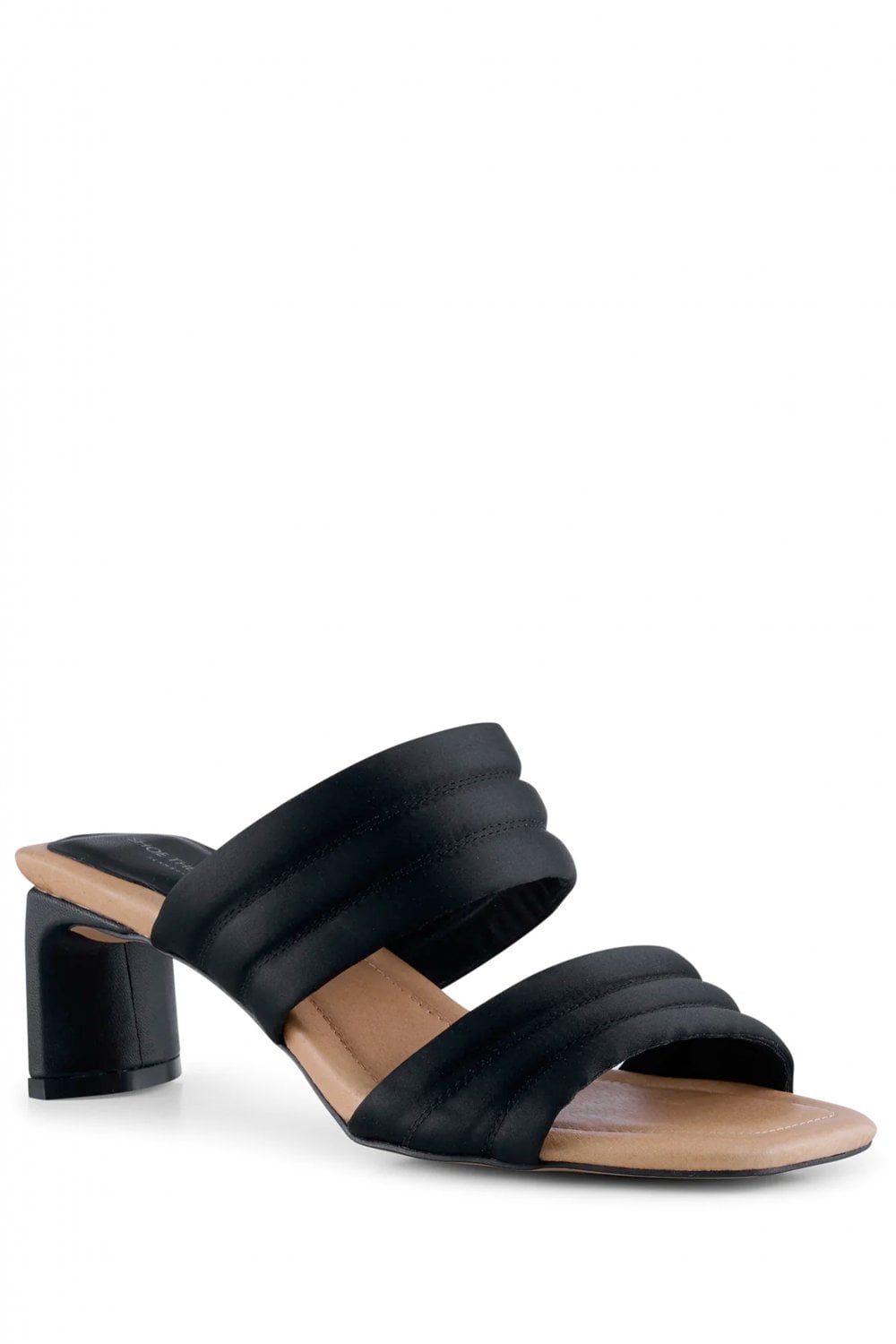 Sylvi Padded Sandal - Black