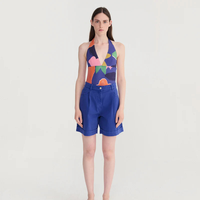 Blooming Colour Pattern swimsuit