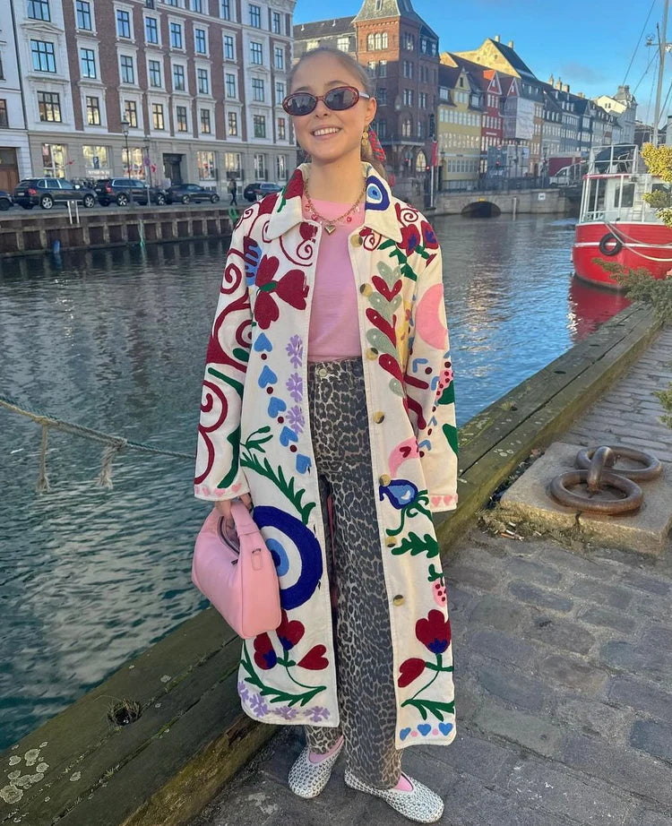 Sissel Edelbo - Rose Coat - White Swan