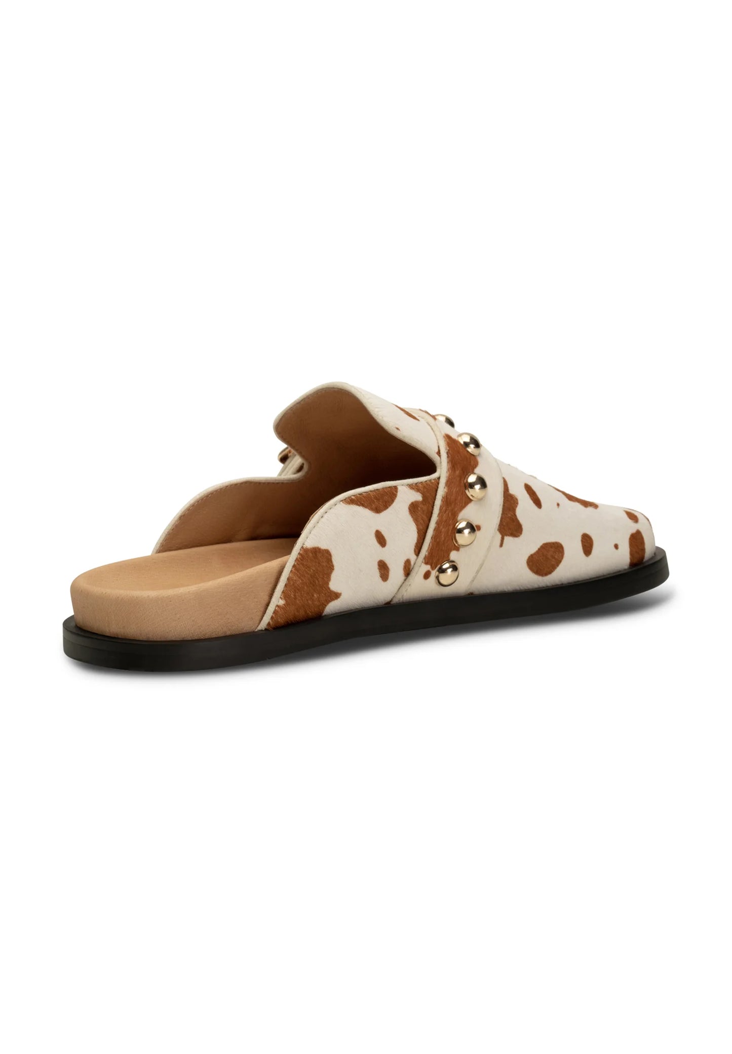 Woden - Cow print mule