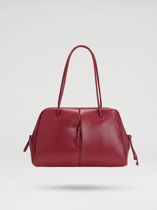 Brooklyn Bag: Cherry red