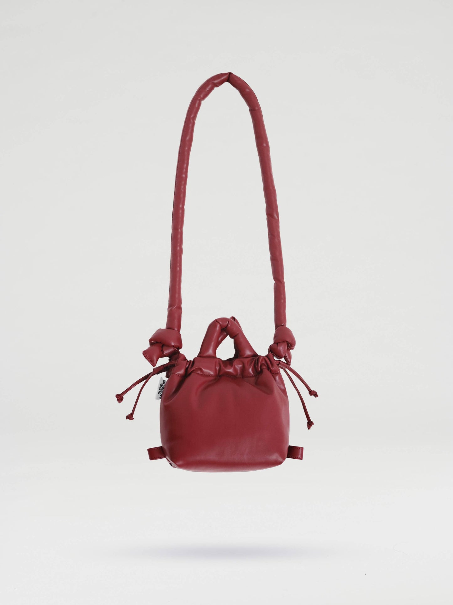 Micro Ona Vegan Leather: Cherry red
