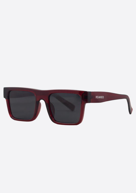 Sunglasses (Polarized) - Urania Dark Red Crystal