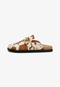 Woden - Cow print mule