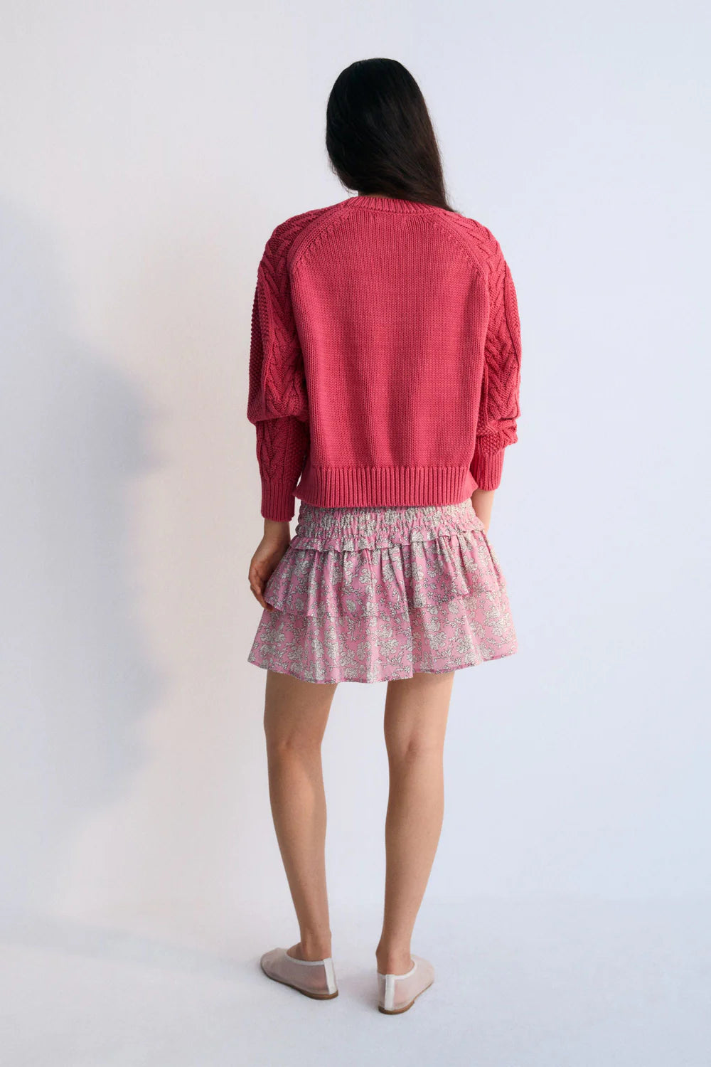 The New Society  - Quios Woman Jumper Fuscia