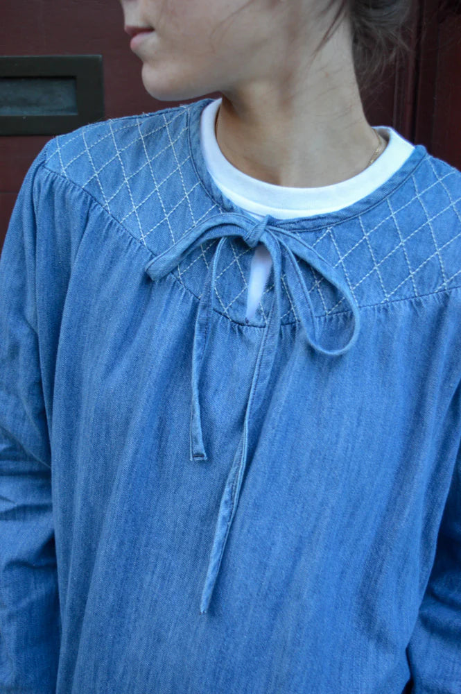 Seventy + Mochi - Clio Blouse in Mid Vintage