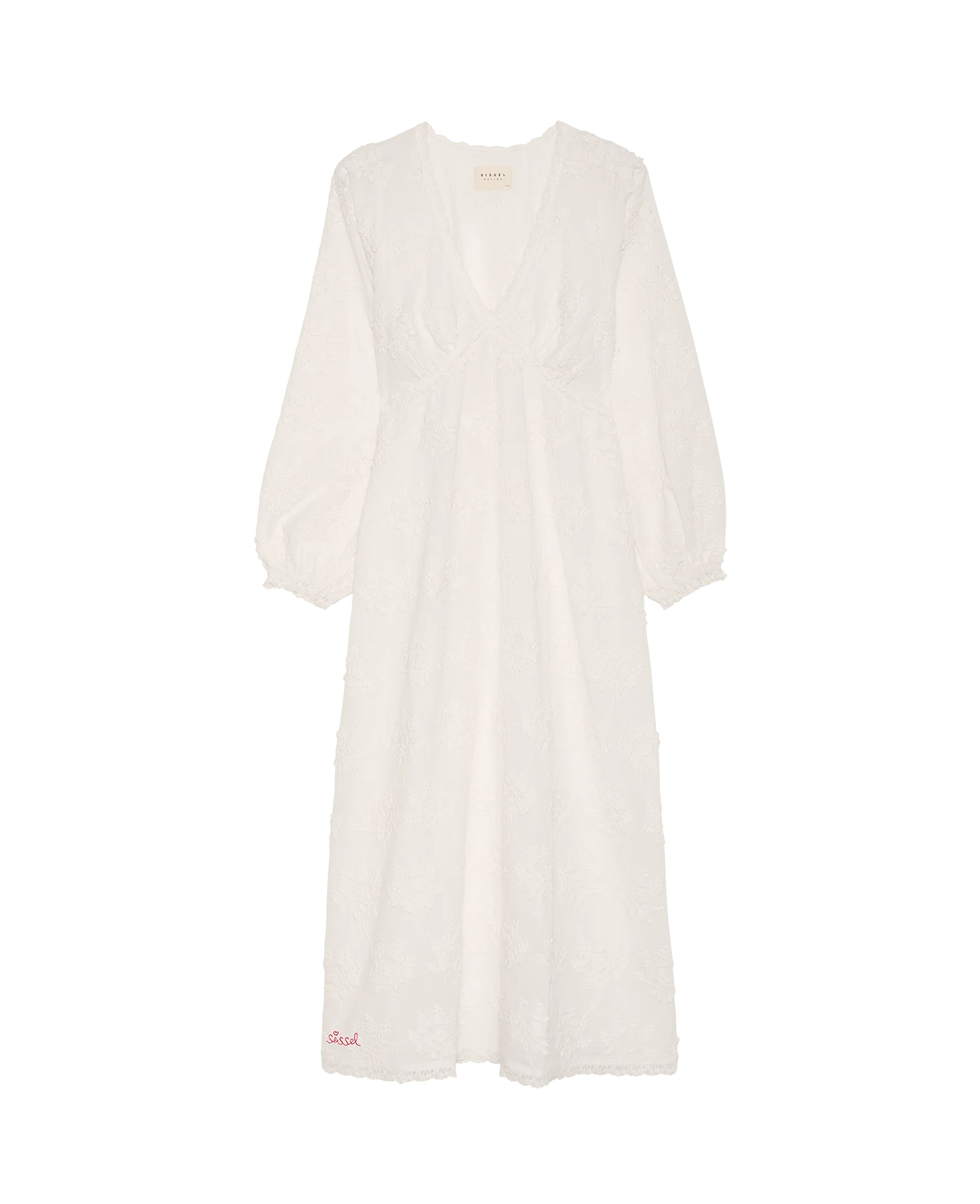 Delphine Dress Off White