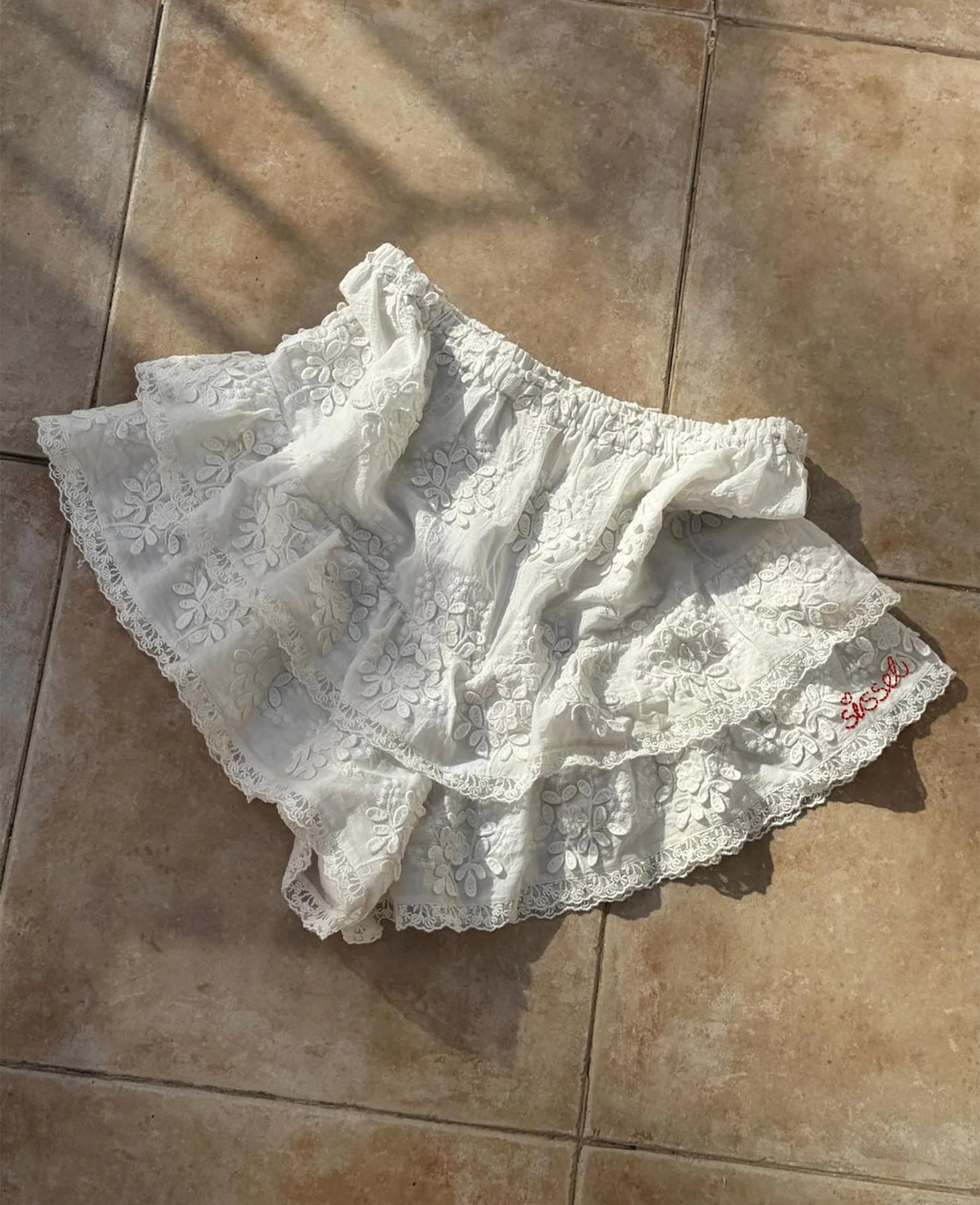 Delphine Shorts Off White