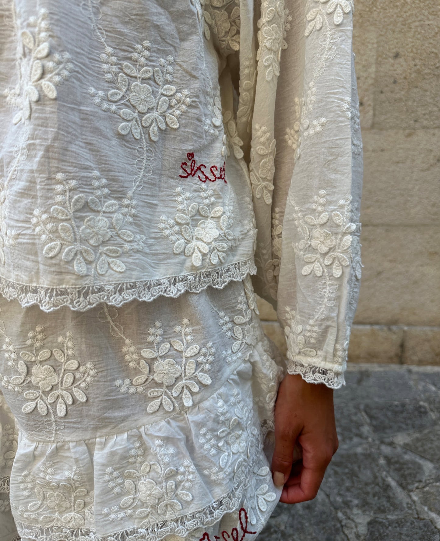 Delphine Shorts Off White
