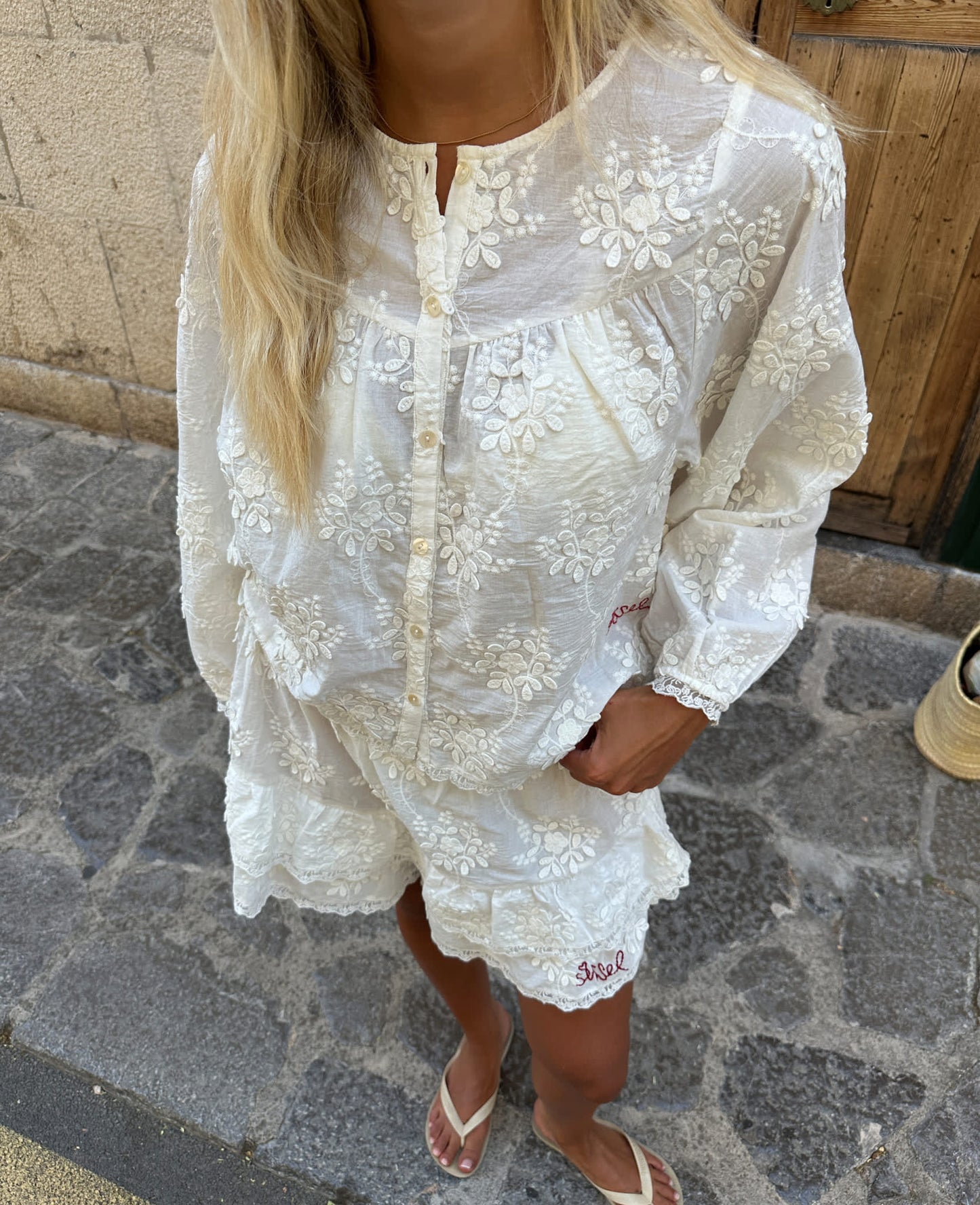 Delphine Top Off White
