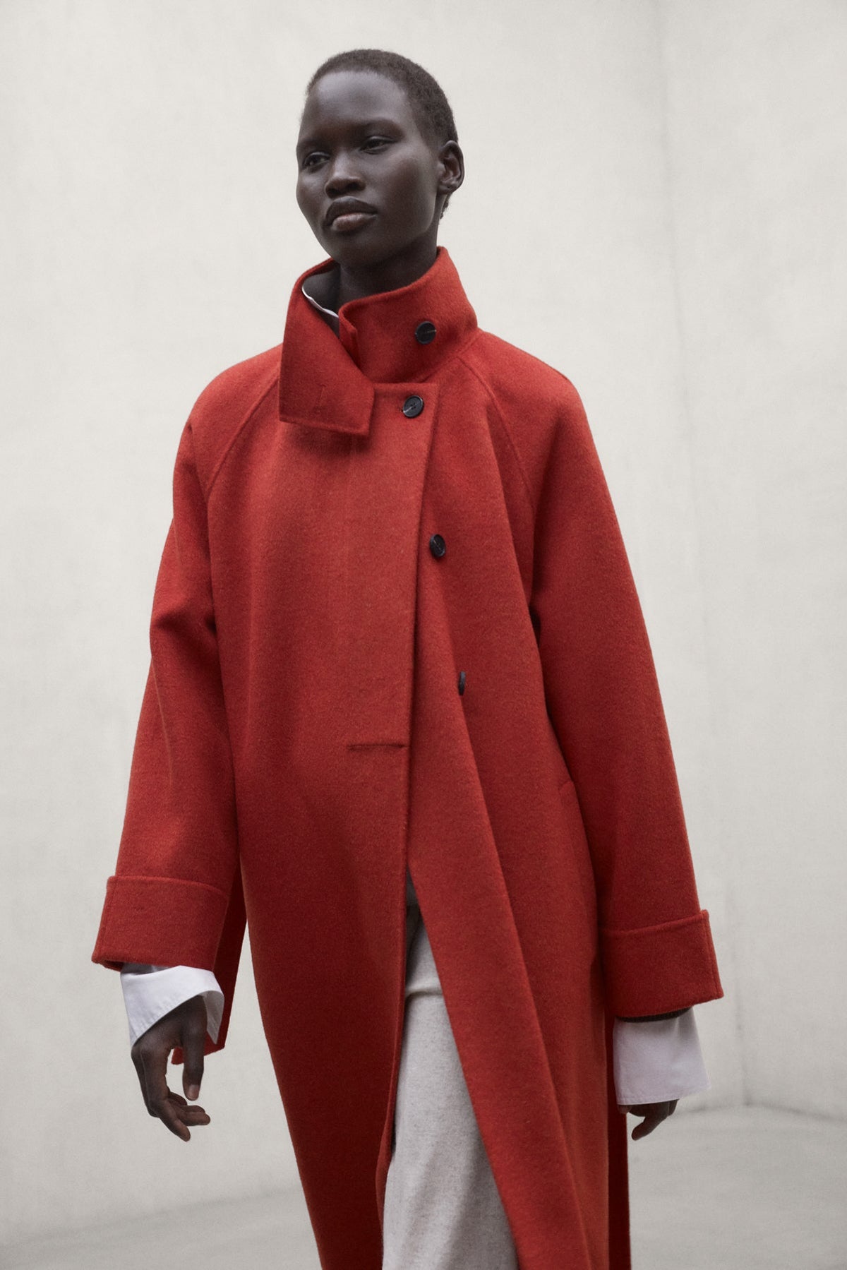 Orange Lora Coat