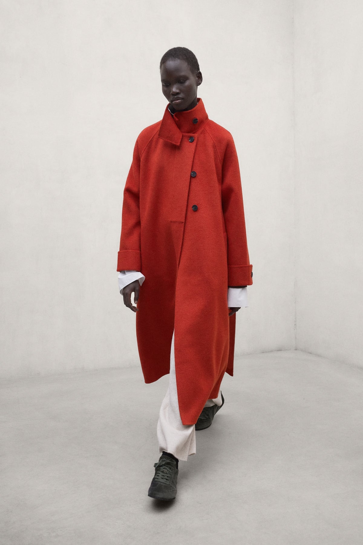Orange Lora Coat