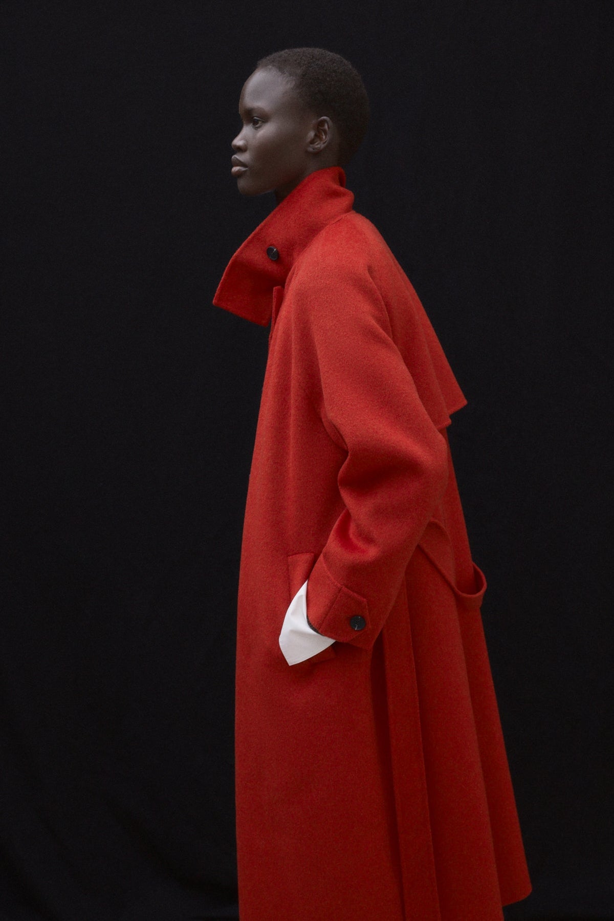 Orange Lora Coat