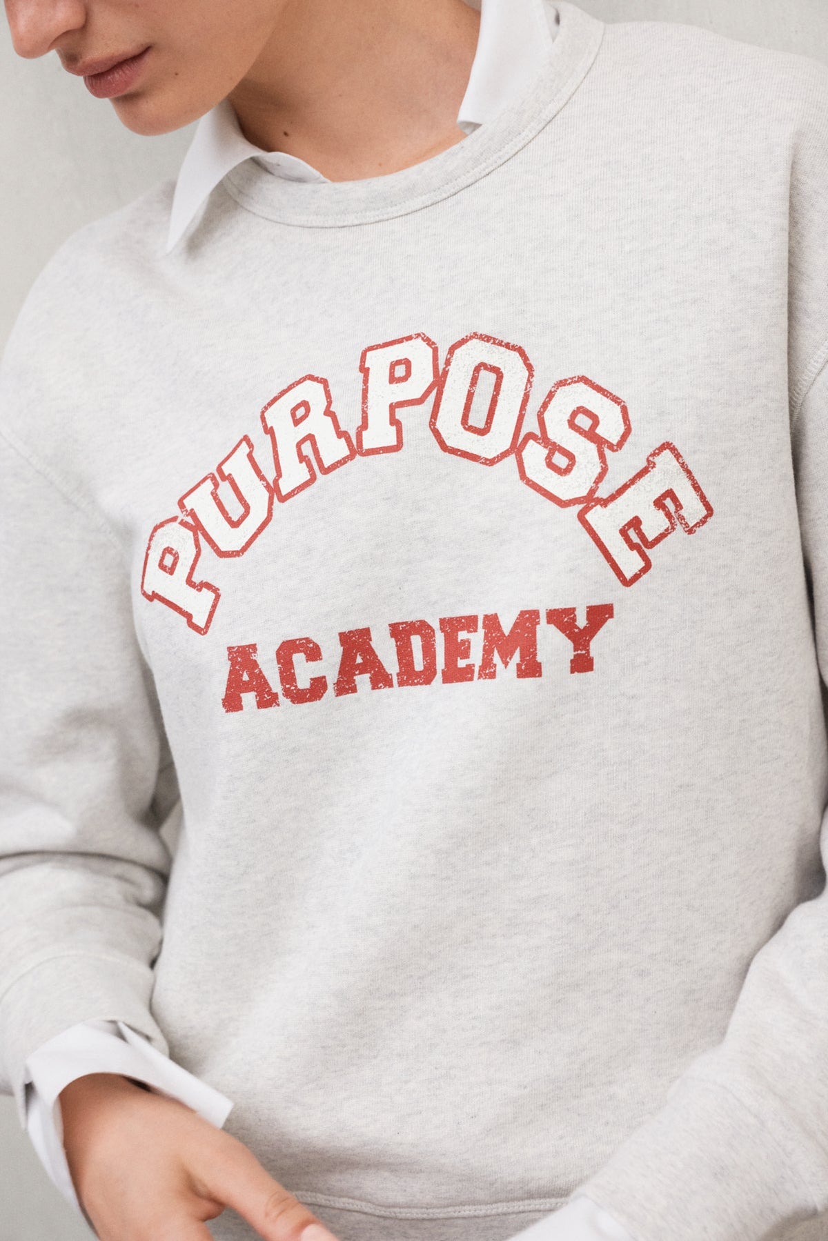 Beige Purpose Sweatshirt