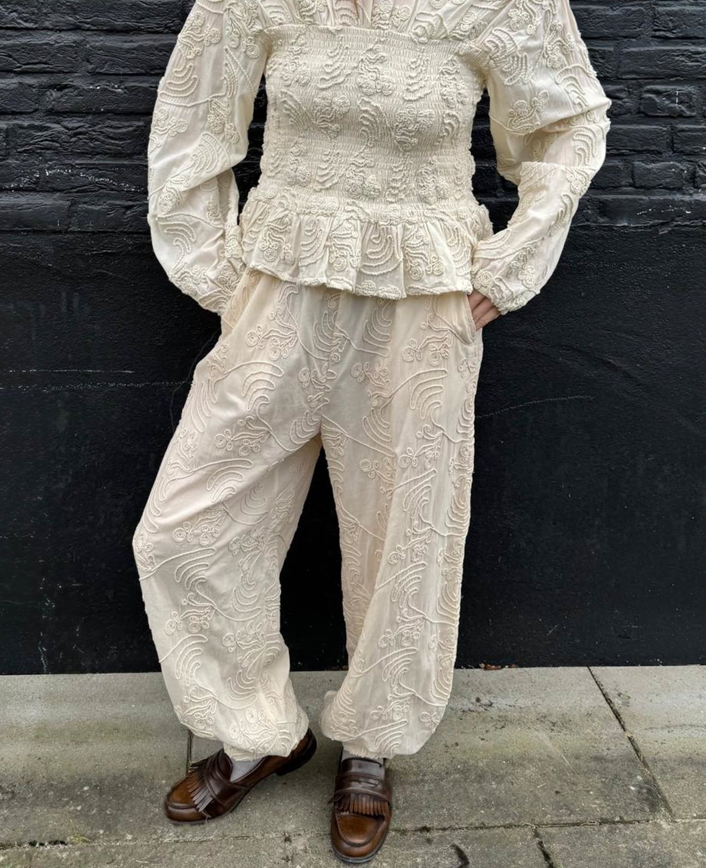Iluna Pants Champagne