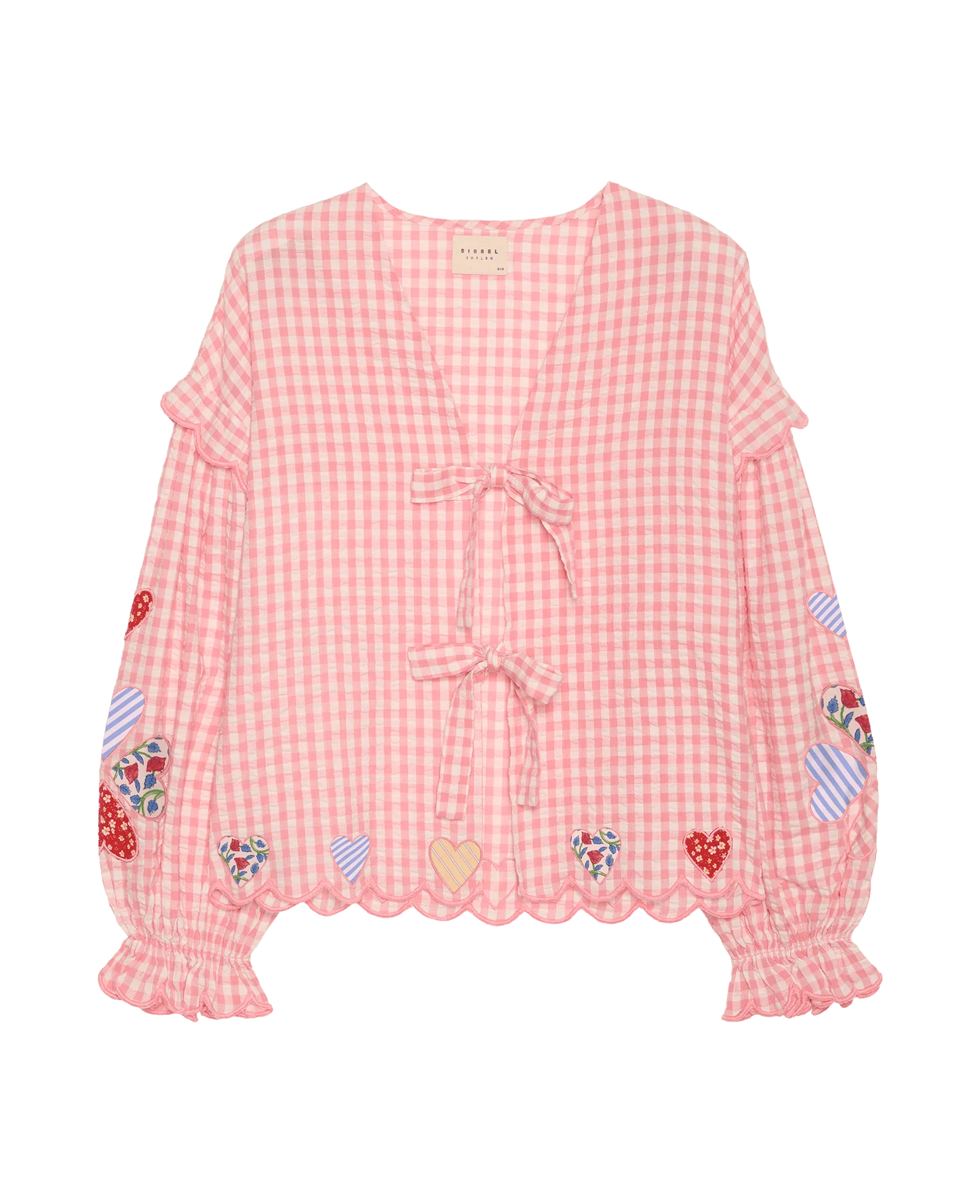 Kamal Top Pink Checks
