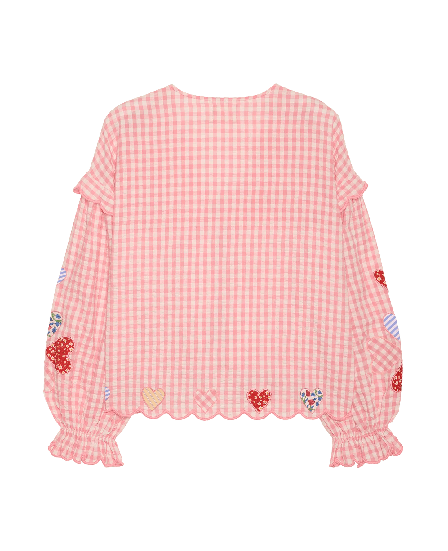 Kamal Top Pink Checks