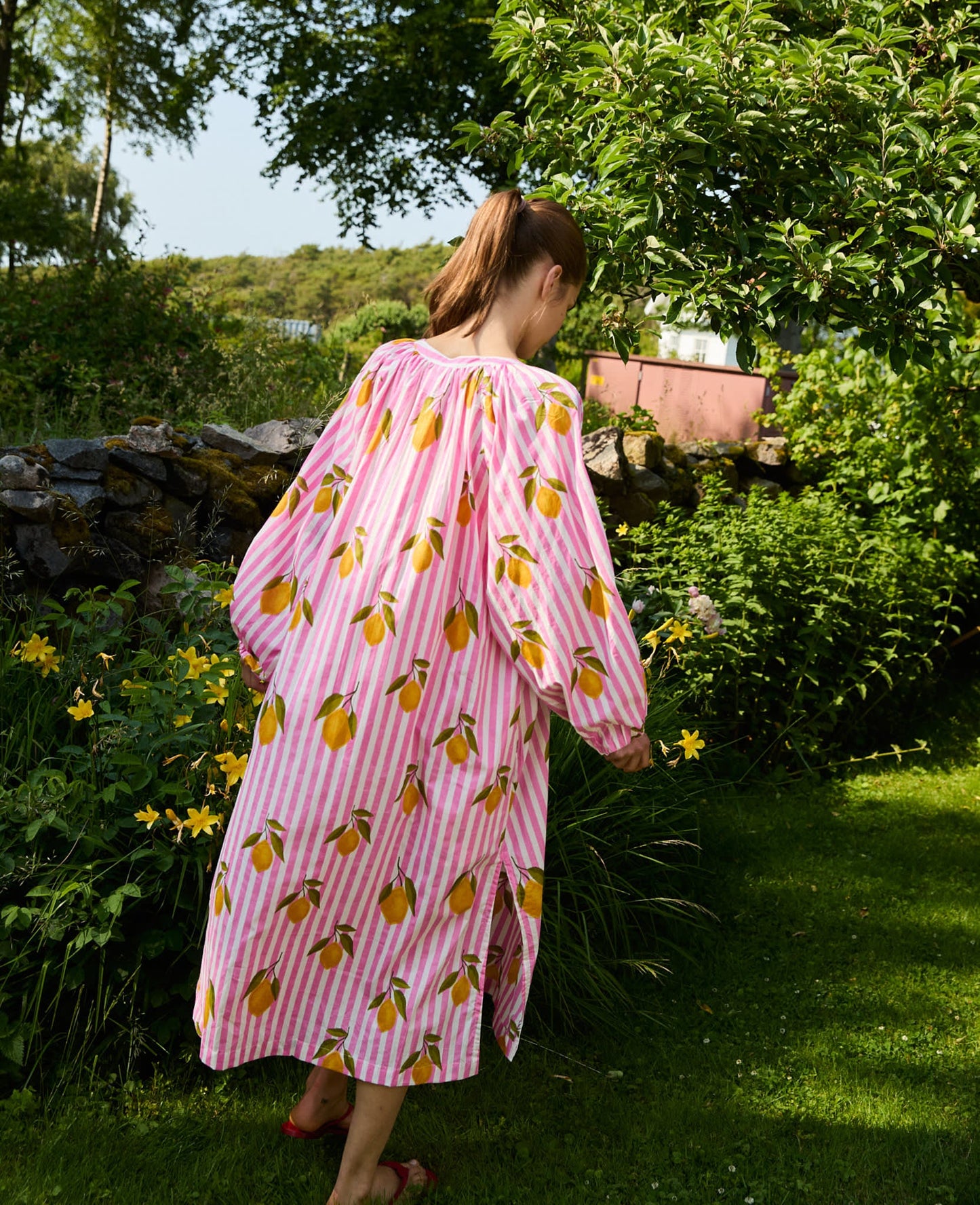 Lara Dress Pink Lemons