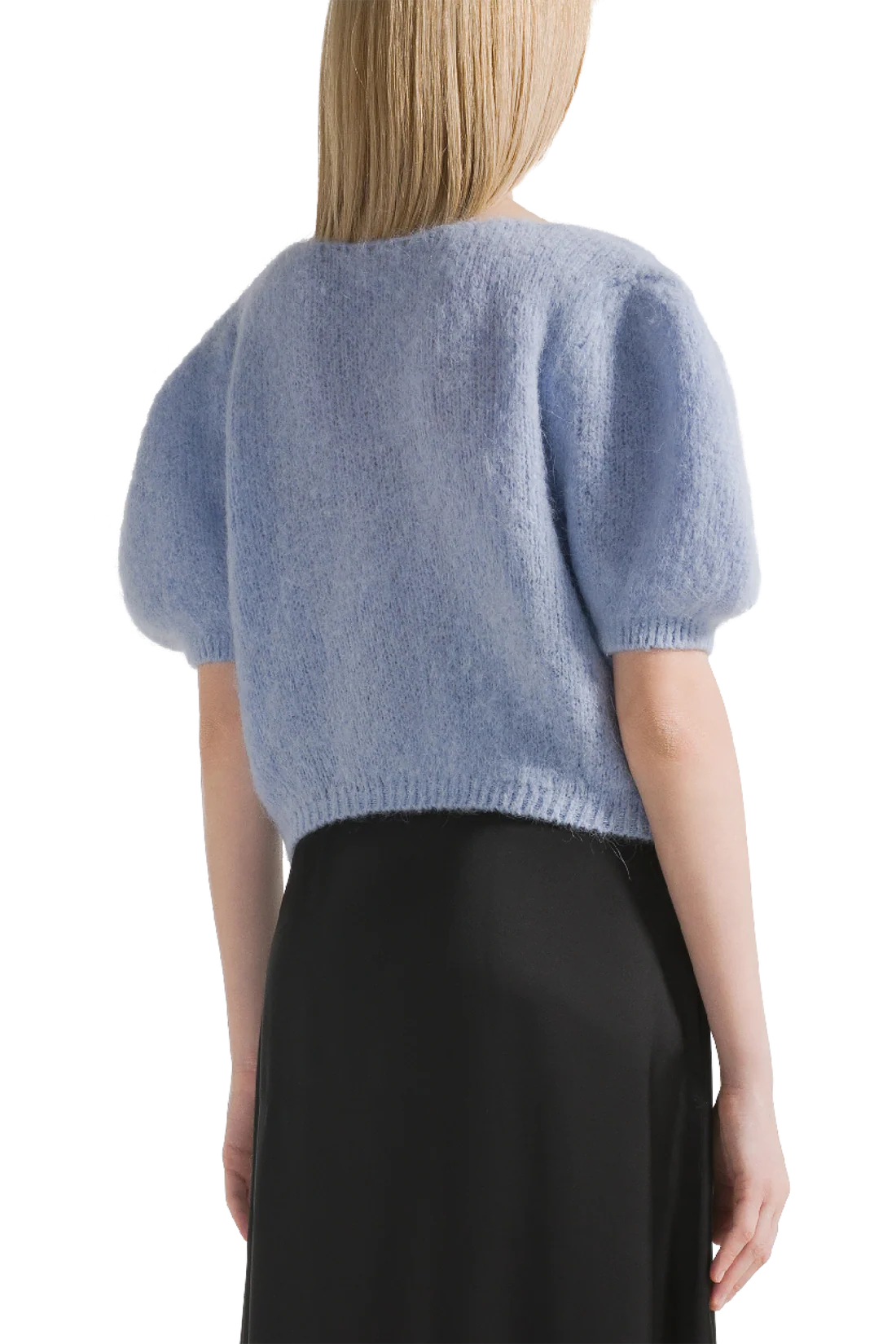 Lolanda Short Sleeve Top - Light Blue