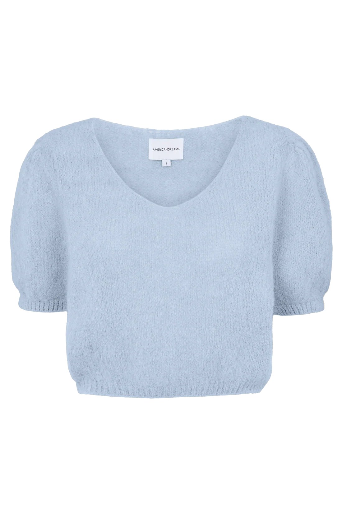 Lolanda Short Sleeve Top - Light Blue