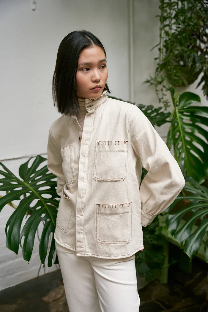 Seventy + Mochi - Pablo Jacket in Ecru